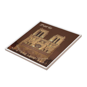 zFR061 NOTRE DAME Paris, Frankreich, Fliese