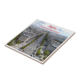 zFR063 CHAMPS-ELYSÉES, Paris, Frankreich, Fliese