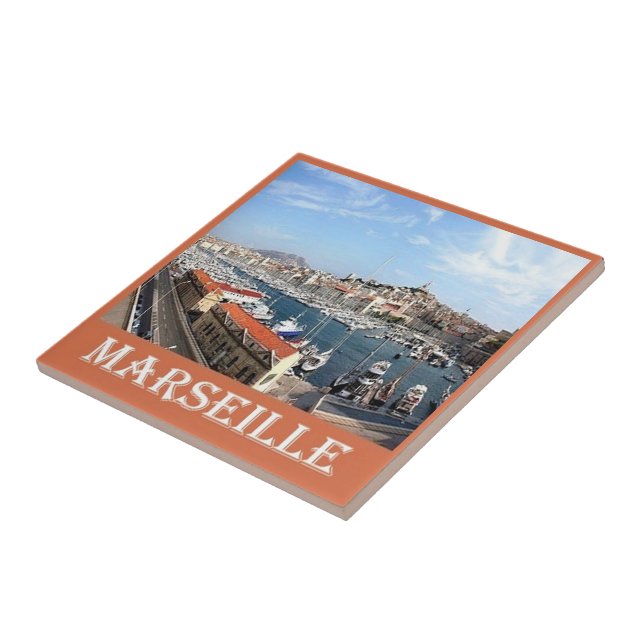 zFR087 MARS MARSEILLE, Côte d'Azur, Fliese (Seite)
