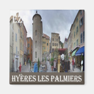 zFR095 HYÈRES LES PALMIERS, Côte d'Azur, Kühlschra Magnet