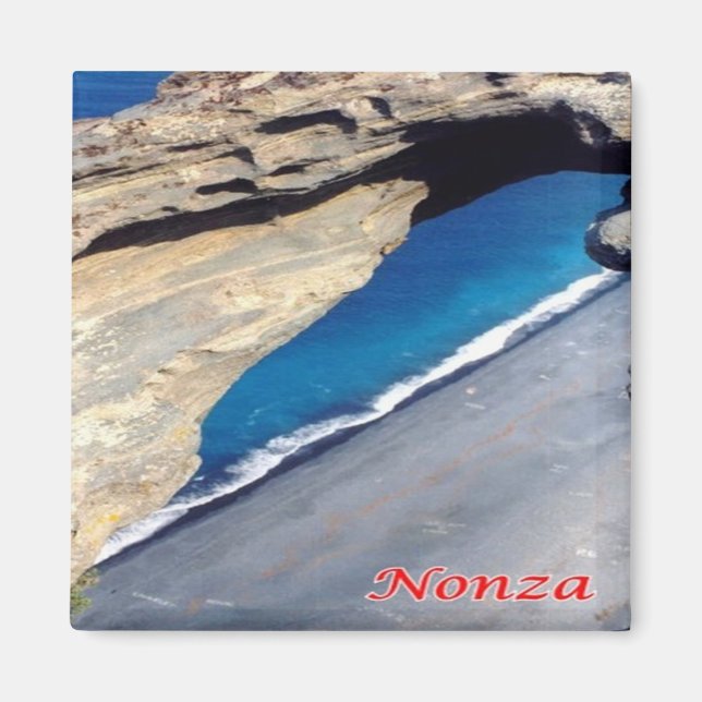 zFR111 NONZA Korsika, Kühlschrank Magnet (Vorne)