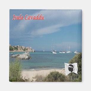 zFR116 CAVALLO Insel, Korsika Magnet