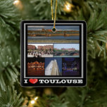 zFR137 TOULOUSE "I Liebe", Frankreich, Keramikornament<br><div class="desc">Hier finden Sie das Andenken Ihres Urlaubs. Diese Kategorie enthält Keramik Ornament von vielen Orten in Frankreich. (zFR137 TOULOUSE "I Liebe", Frankreich, Keramik Ornament). Erleben Sie Freunde und Verwandte mit den einzigartigen Souvenirs von Ihrer großartigen Reise. Probier uns! #LeoPepeDesign - Europe france, leopepedesign, travel trip Foto tourismus, geschenkte Souvenir Gadget...</div>