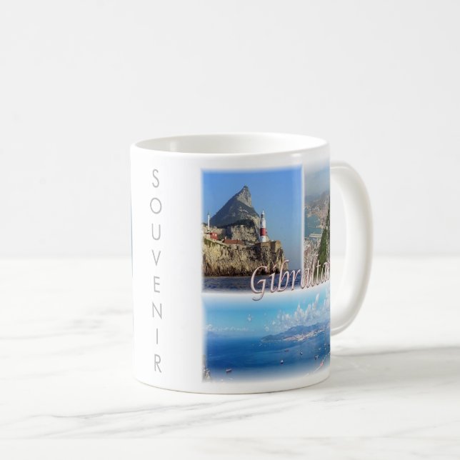 zGI005 GIBRALTAR, Europa, Kaffeetasse (VorderseiteRechts)