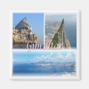 zGI005 GIBRALTAR, Europa, Kühlschrank Magnet