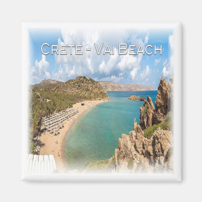 zGR022 CRETE - Griechenland - Kühlschrank Magnet (Vorne)