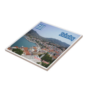 zGR029 SKOPELOS Griechenland Fliese