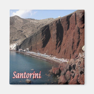 zGR072 SANTORINI Thera, Griechenland, Kühlschrank Magnet