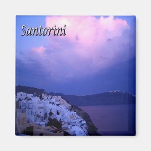 zGR079 SANTORINI, Oia Sunset, Griechenland, Kühlsc Magnet