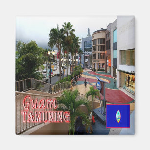 zGU009 TAMUNING, GUAM, Ozeanien, Kühlschrank Magnet