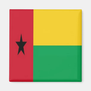 zGW001 GUINEA BISSAU Flag, Afrika, Kühlschrank Magnet