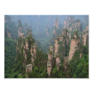 Zhangjiajie National Forest Park Foto Paper