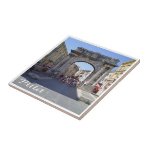 zHR007 PULA, Kroatien, Fliese