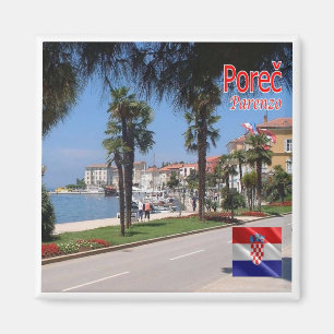 zHR010 POREC, Kroatien, Kühlschrank Magnet