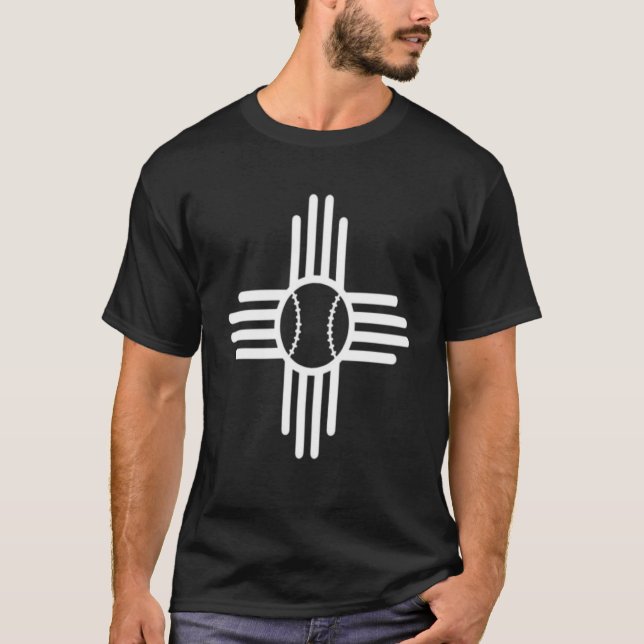 Zia Baseball T-Shirt (Vorderseite)