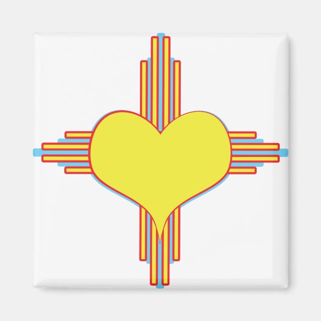 Zia Heart Magnet (Vorne)