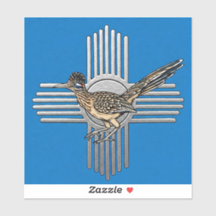 Zia Road Runner Aufkleber