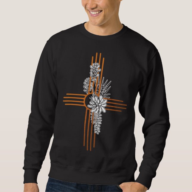 Zia Succulents Sweatshirt (Vorderseite)
