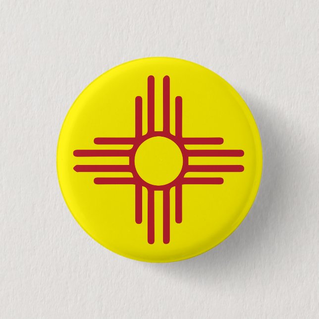 Zia Symbol Jacket Button (Vorderseite)