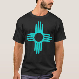 ZiaNew Mexico Türkis T-Shirt