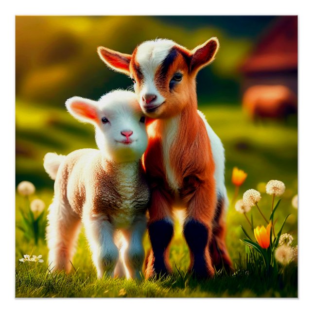 Zicklein Poster (Vorderseite)