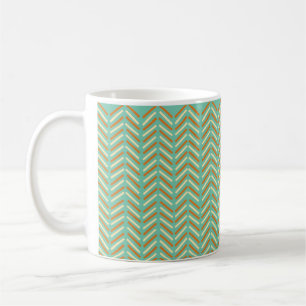 Zickzack 1970er kaffeetasse