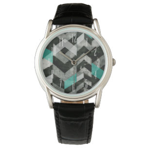 Zickzack Ausschluss II Armbanduhr