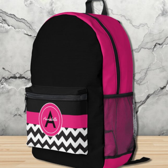 Zickzack Bedruckter Rucksack (Von Creator hochgeladen)
