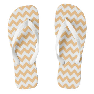 Zickzack Gemusterte Flip Flops