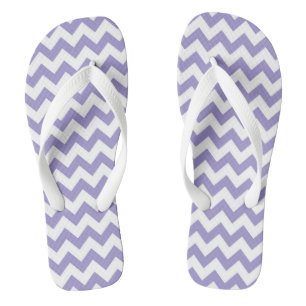 Zickzack Gemusterte Flip Flops