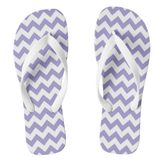 Zickzack Gemusterte Flip Flops