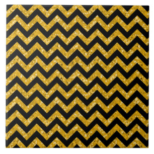 Zickzack Glitzer Look Tile Fliese