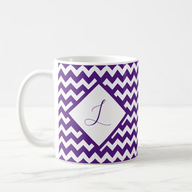 Zickzack Kaffeemaschine mit kundenspezifischer Far Kaffeetasse (Links)