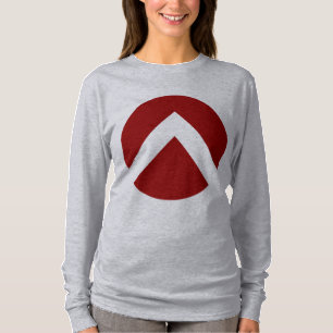 Zickzack Kreisbogen T-Shirt