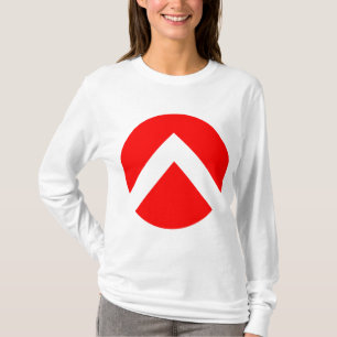 Zickzack Kreisbogen T-Shirt