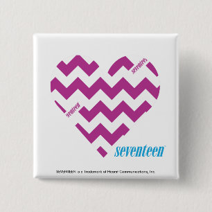 Zickzack lila 2 button