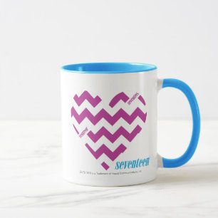 Zickzack lila 2 tasse