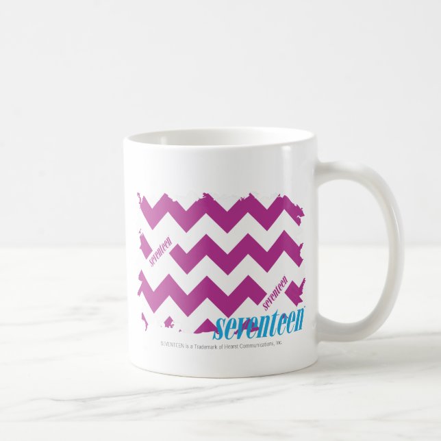 Zickzack lila 3 kaffeetasse (Rechts)