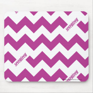 Zickzack lila mousepad