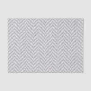 Zickzack Linie - Weißbuch über Graue Linie Seidenpapier