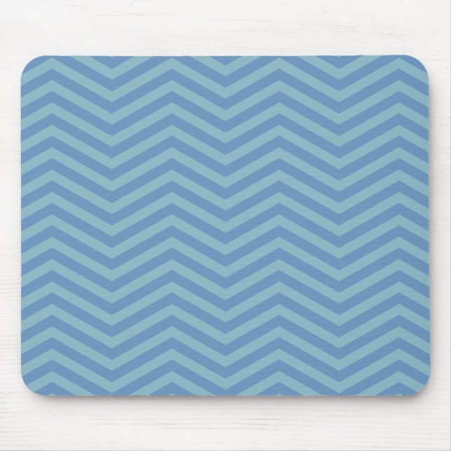 Zickzack mit Zickzack Muster Mousepad (Vorne)