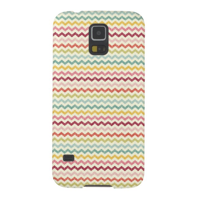 Zickzack Muster 4 Case-Mate Samsung Galaxy Hülle (Rückseite)