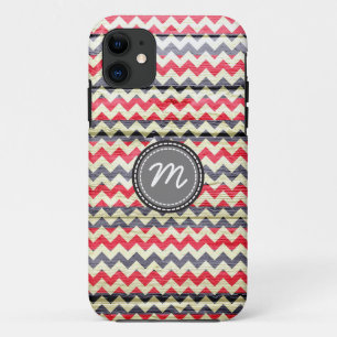 Zickzack Muster aus Vintagem Holz #8 Case-Mate iPhone Hülle