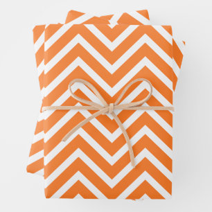Zickzack Muster der Herbstsaison Geschenkpapier Set