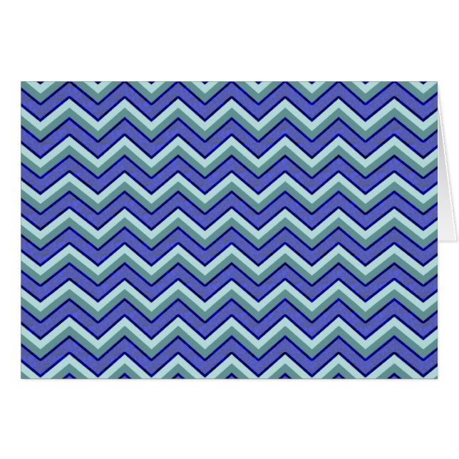 Zickzack Muster für Blue Sapphire (Vorderseite (Horizontal))