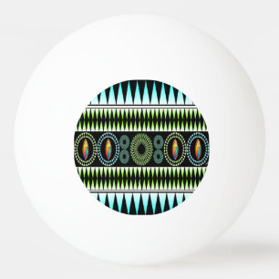 Zickzack Muster Tischtennisball