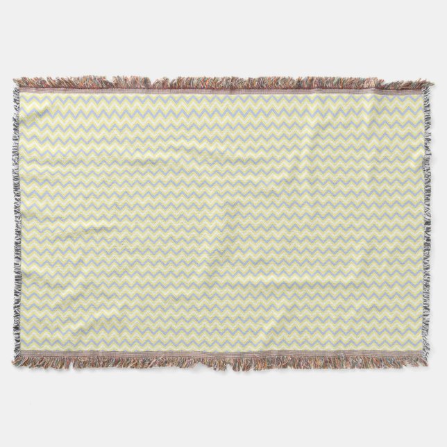 Zickzack Pastellmuster Decke (Vorderseite)