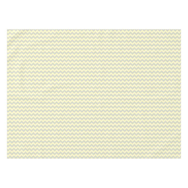 Zickzack Pastellmuster Tischdecke (Vorderseite (Horizontal))