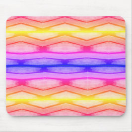 Zickzack Rainbow-Mauspad Mousepad