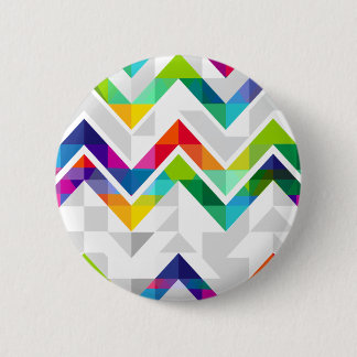 Zickzack Regenbogen Button